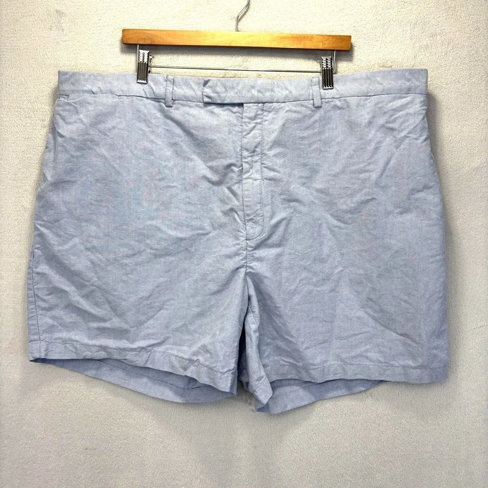 Vintage Y2K Polo Ralph Lauren Chino Shorts Mens 46 Blue Preppy Old Money Coastal